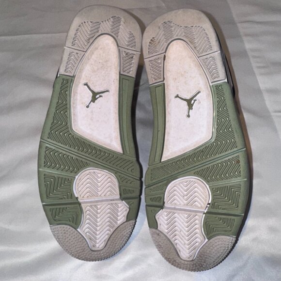 Air Jordan 4 Retro Seafoam AQ9129-103 US Women Size 7.5 US Mens 6 - Picture 6 of 7